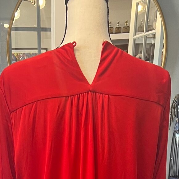 Zara Woman Red Shirt - Picture 6 of 7